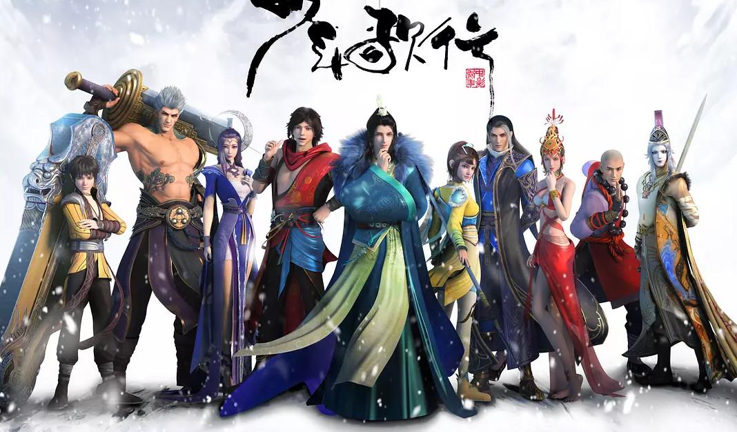 【動漫技術】少年歌行動漫女神，你最喜歡哪個角色